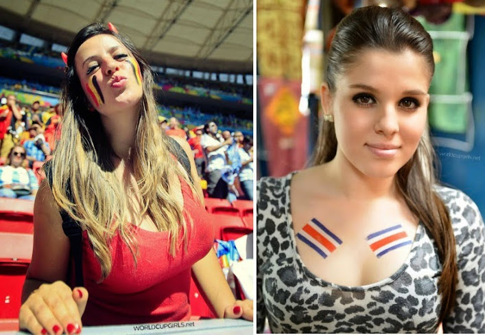 hottest world cup fans 2014