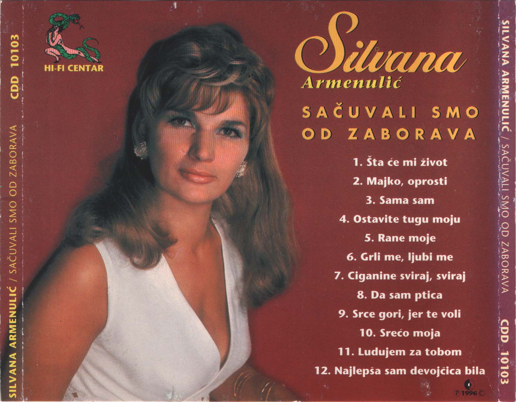Silvana Armenulic 1996 Zadnja