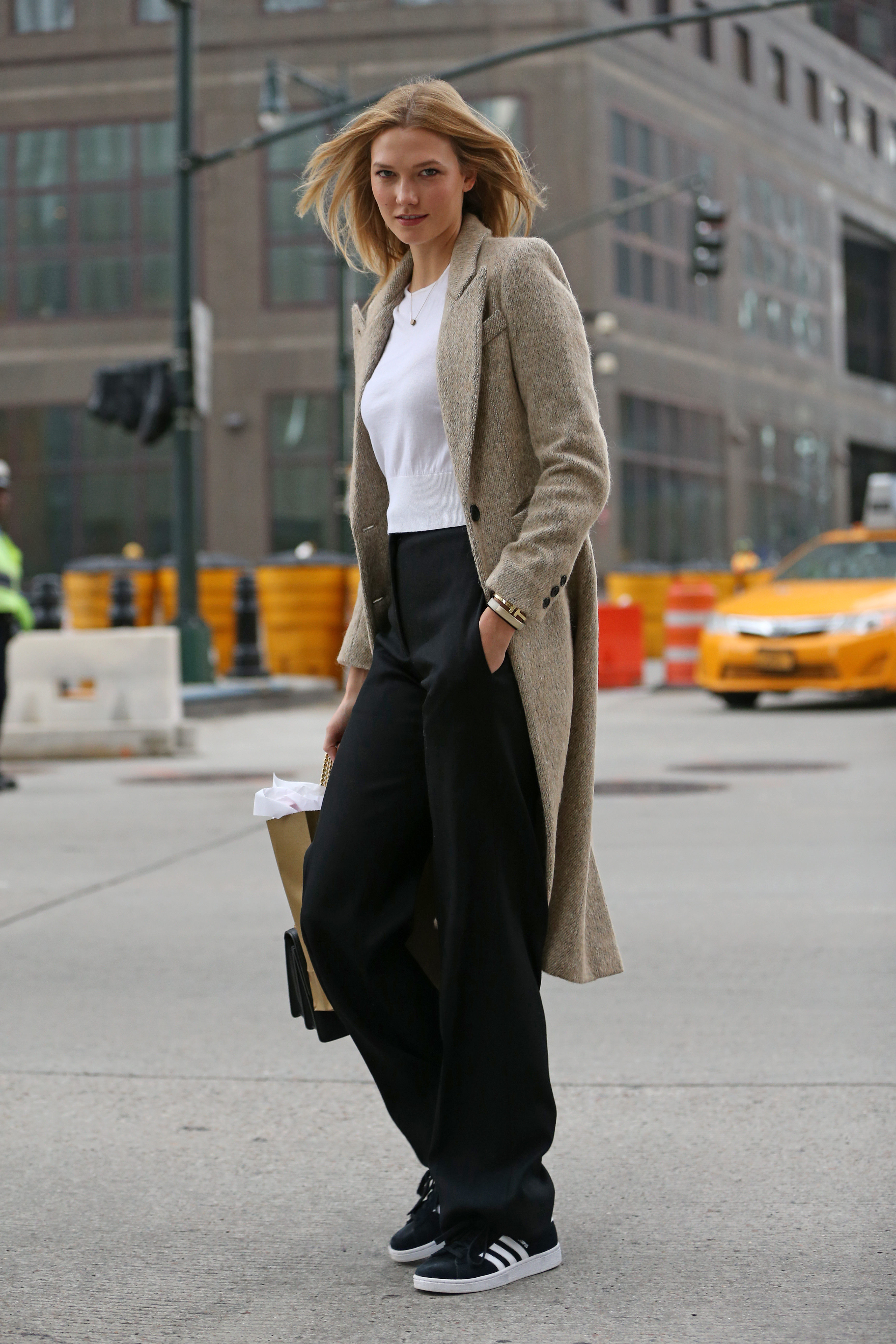 Karlie Kloss heads to a meeting in New York 13