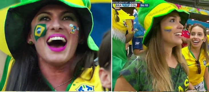 Hot Brazil world cup fans 2