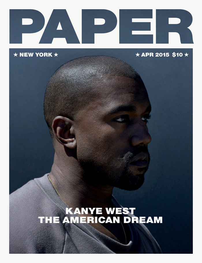 Kanye West Paper Mag