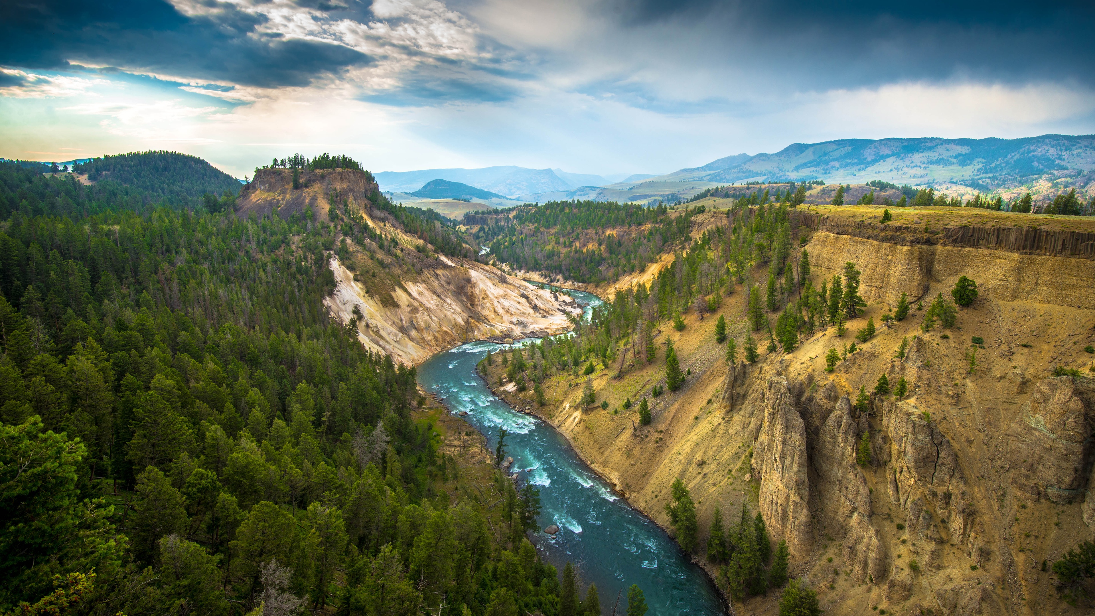 grand canyon of the yellowstone 3840 x 2160 24
