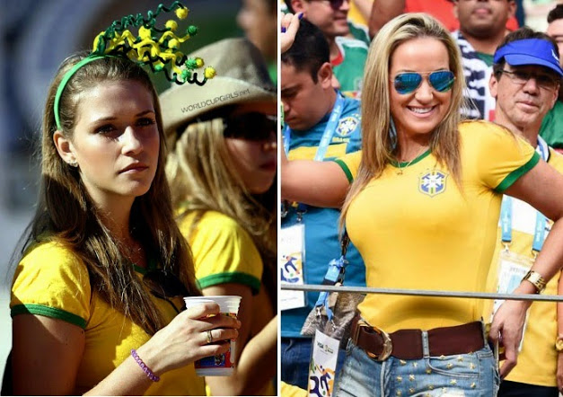 Hot Brazilian world cup girls