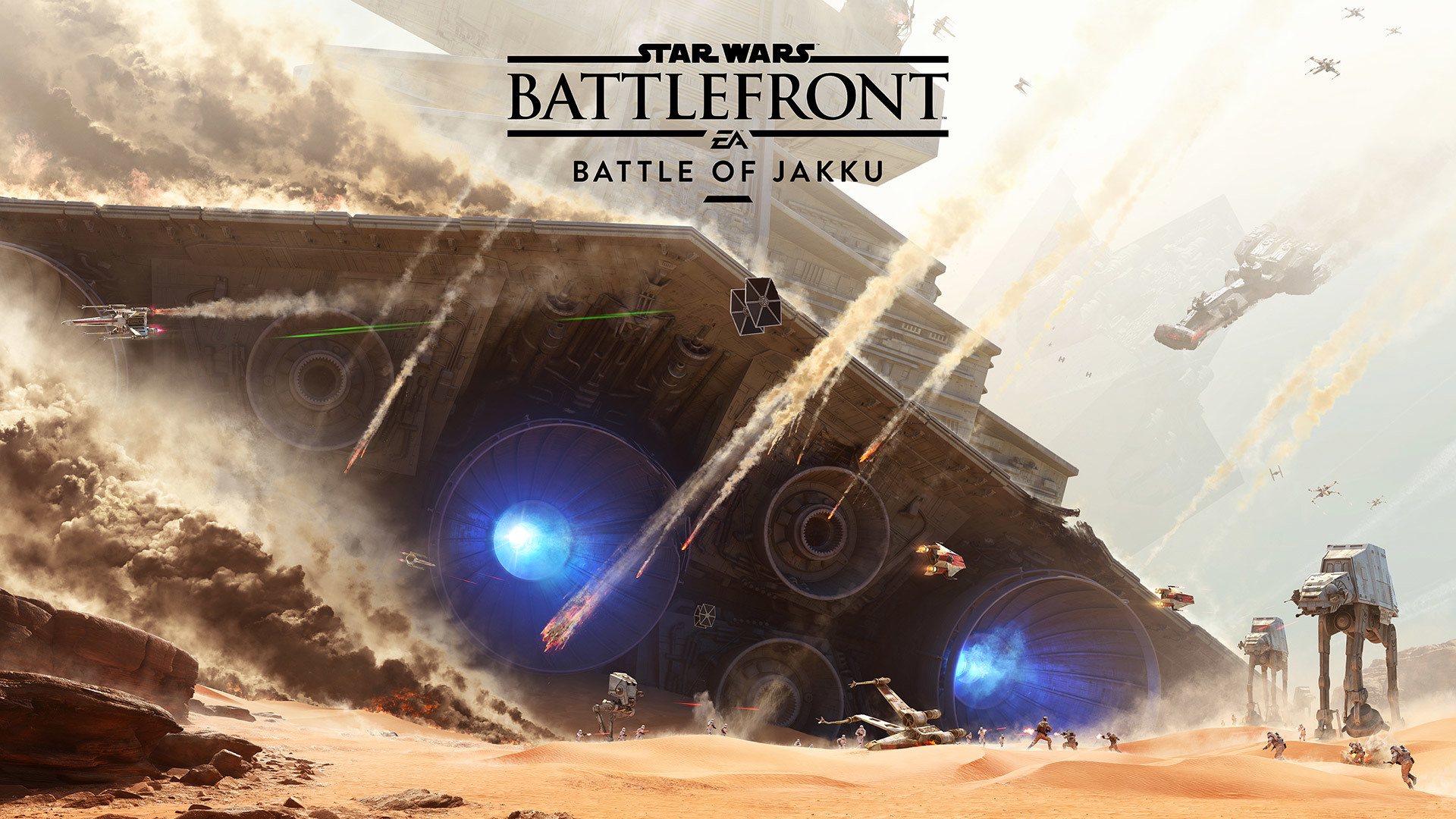 star wars battlefront battle of jakku HD