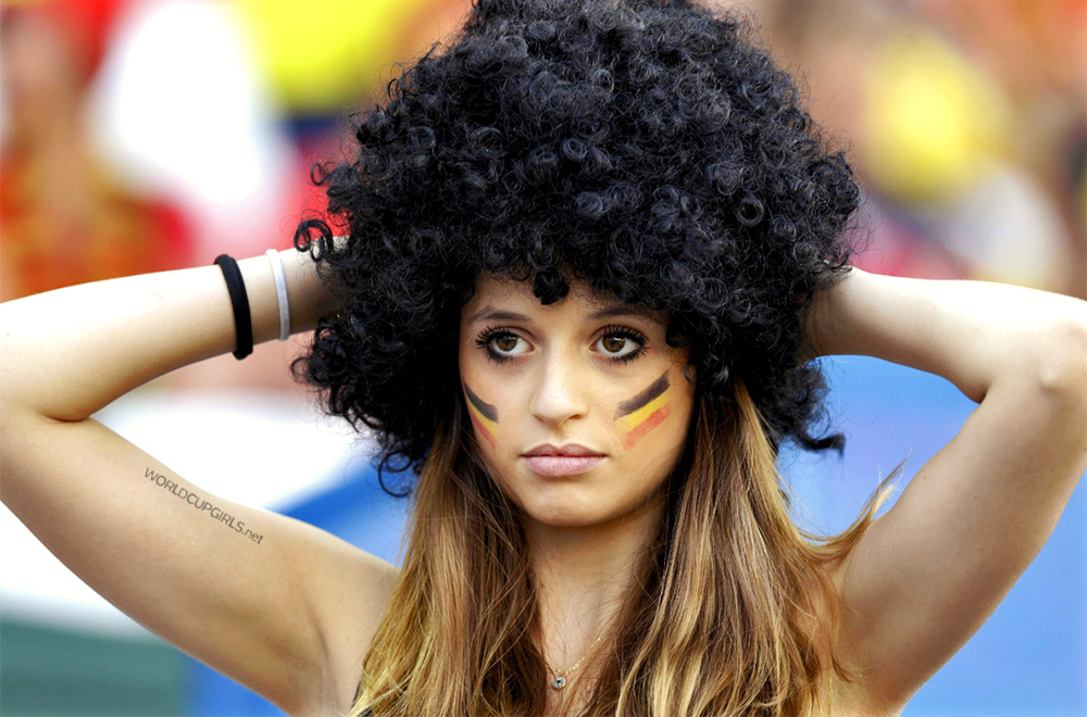 hot german girl world cup 2014