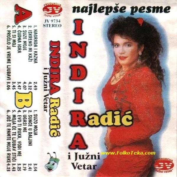 Indira Radic i JV 1997 Najlepse pesme