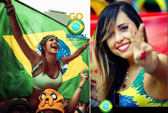 Brazil world cup hot girls